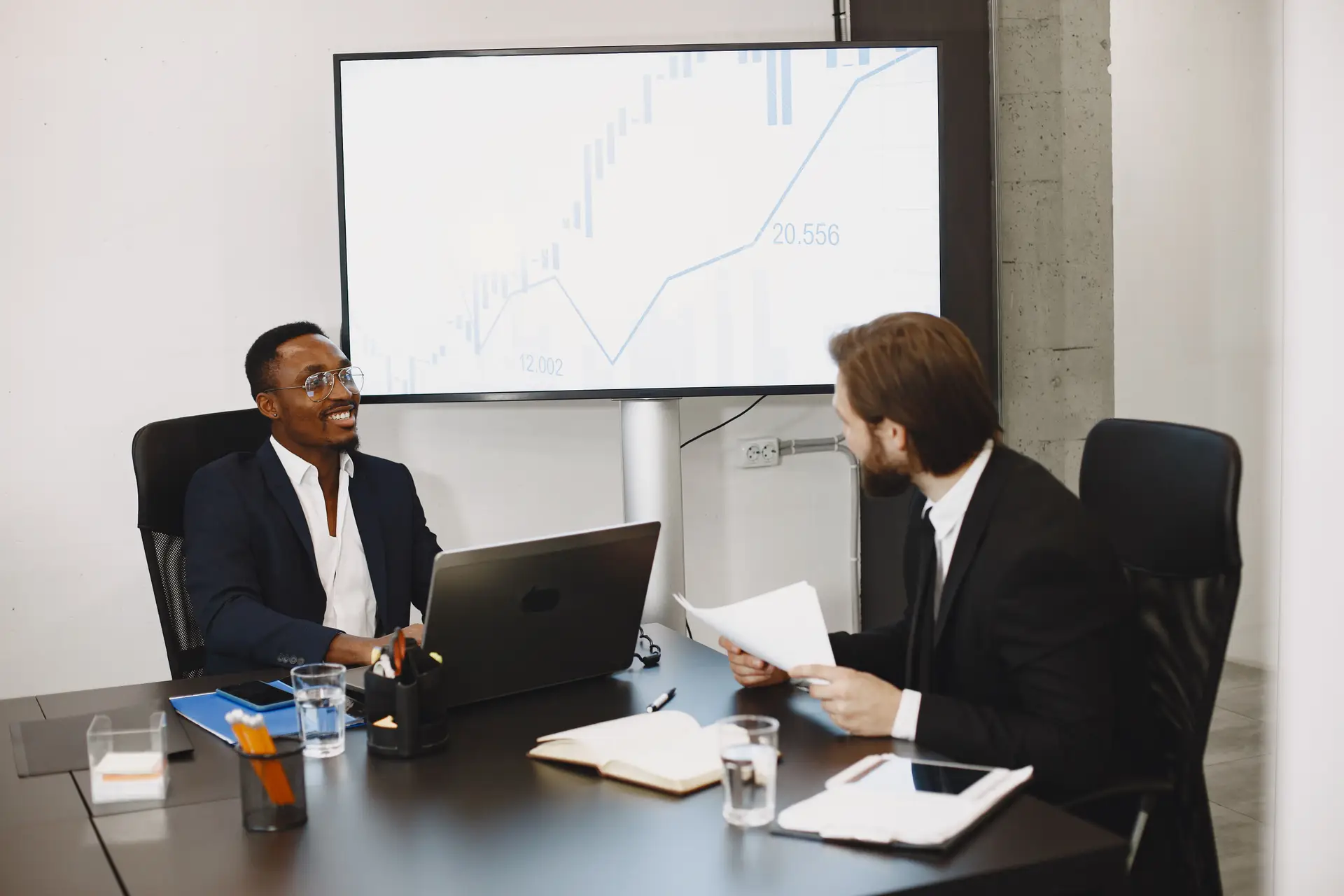 London business consulting team planning strategic growth